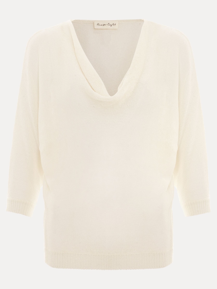 Phase Eight Cream Malti Metallic Knit - Image 6 of 6 Phase Eight Cream Malti Metallic Knit - Image 6 of 6