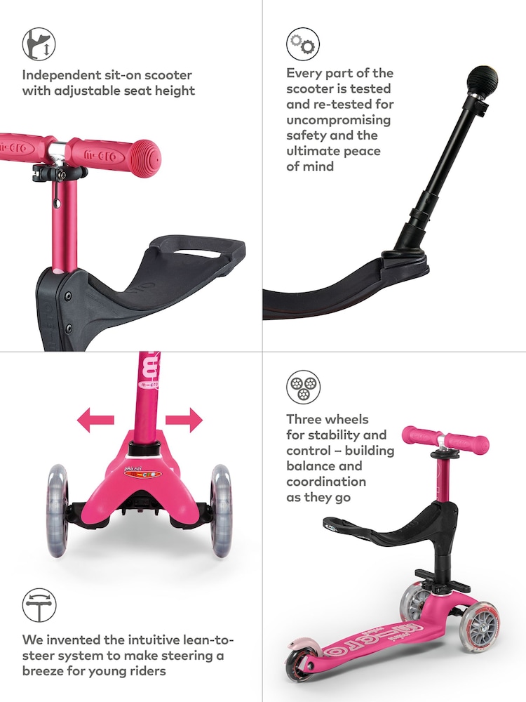 Micro Scooters Pink Mini Ride-On Micro Scooter - Image 5 of 5