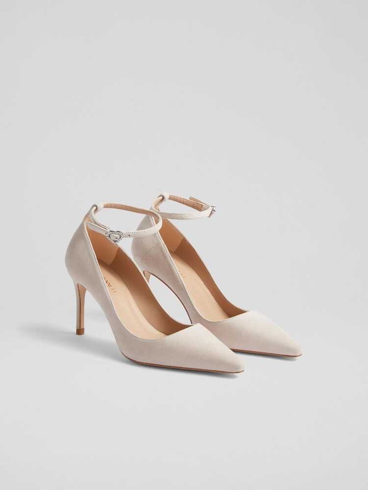 rožnata - LK Bennett Catelyn Suede Ankle Strap Closed Court Shoes - Slika 2 iz 4 rožnata - LK Bennett Catelyn Suede Ankle Strap Closed Court Shoes - Slika 2 iz 4