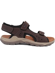 Pavers Brown Pavers Full Adjustable Touch Fasten Brown Sandals - Image 1 of 5