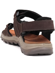 Pavers Brown Pavers Full Adjustable Touch Fasten Brown Sandals - Image 3 of 5