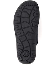 Pavers Blue Pavers Leather Mule Brown Sandals - Image 5 of 5