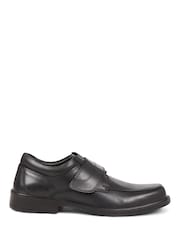 Pavers Leather Touch Fasten Black Shoes - Image 2 of 5