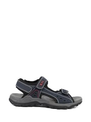 Pavers Blue Pavers Full Adjustable Touch Fasten Brown Sandals - Image 1 of 5