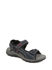 Pavers Blue Pavers Full Adjustable Touch Fasten Brown Sandals - Image 2 of 5