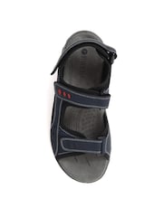 Pavers Blue Pavers Full Adjustable Touch Fasten Brown Sandals - Image 4 of 5