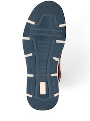 Pavers Lace Up Leather Brown Trainers - Image 5 of 5