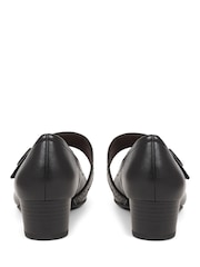 Pavers Wide Strap Mary Janes Black Shoes - Image 3 of 5