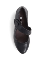 Pavers Wide Strap Mary Janes Black Shoes - Image 4 of 5