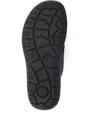 Синий - Pavers Slip On Leather Mule Brown Sandals - Изображение 5 из 5