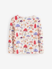 Cath Kidston Navy Floral Long Sleeve Ribbed T-Shirts 3 Pack (3mths-7yrs) - Image 9 of 10