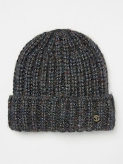 FatFace Black Sparkle Beanie - Image 1 of 3
