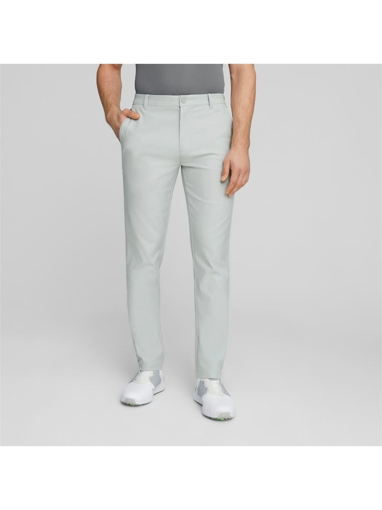 Puma Grey Light Mens Dealer Tailored Golf Joggers - Image 1 of 5