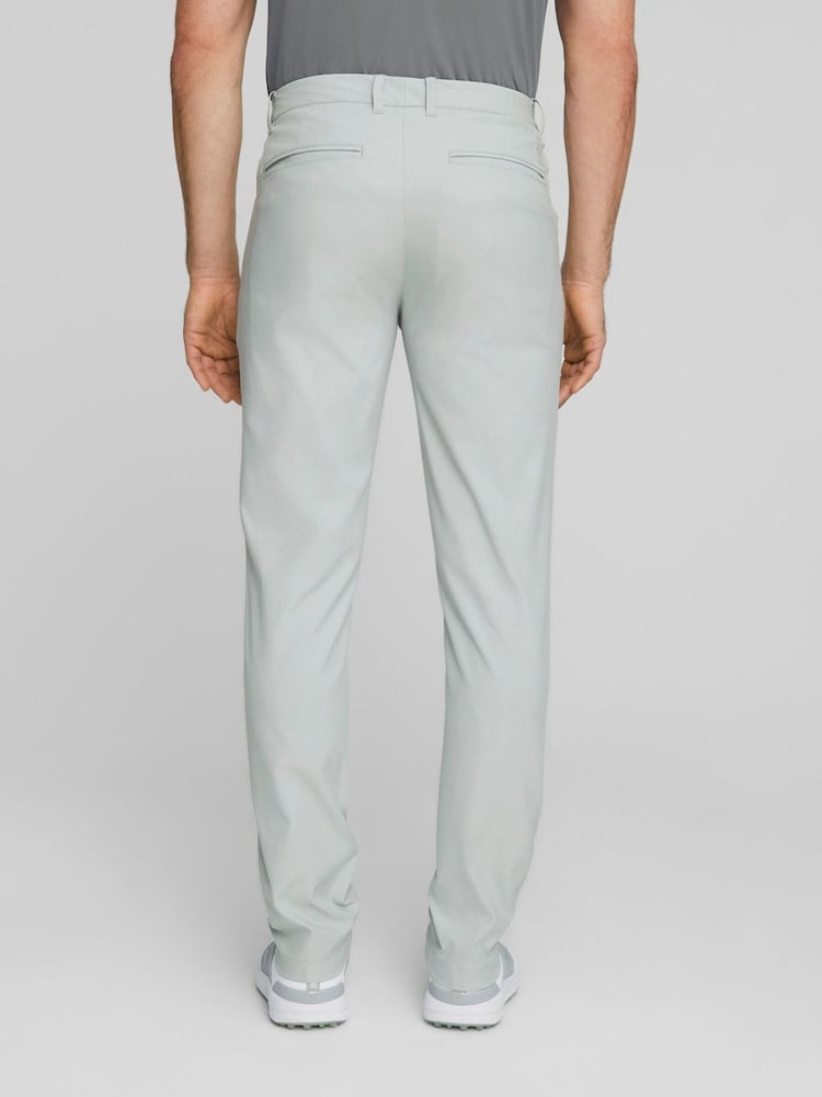 Puma Grey Light Mens Dealer Tailored Golf Joggers - Image 3 of 5