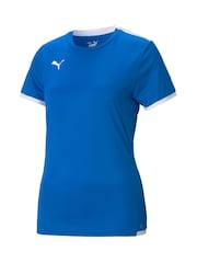 Puma Blue Womens teamLIGA Football Jersey Top - Image 1 of 3