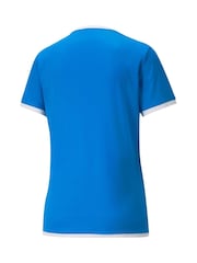 Puma Blue Womens teamLIGA Football Jersey Top - Image 2 of 3