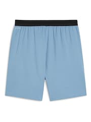 Puma Blue Cloudspun Knit Mens Training Shorts - Image 6 of 6