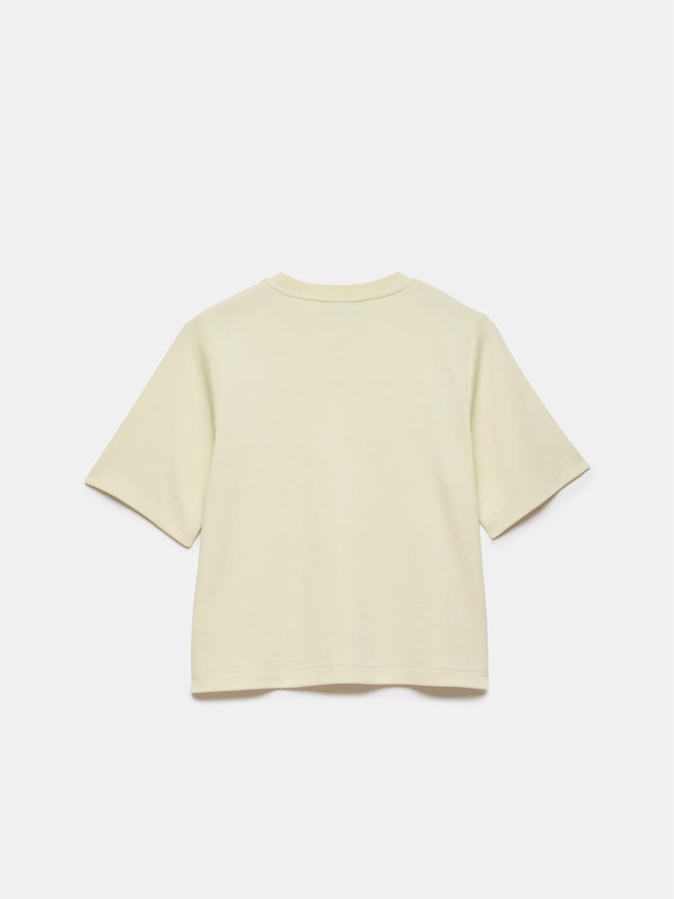 Mint Velvet Yellow Ultimate T-Shirt - Image 4 of 4