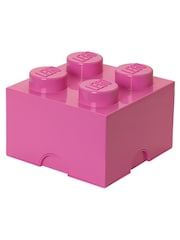 LEGO Pink Storage Brick 4 Scaled Up Stackable Storage Box - Image 3 of 3