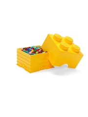 صندوق تخزين قابل للتكديس بتصميم مكعب LEGO 4 - صورة 2 من 3