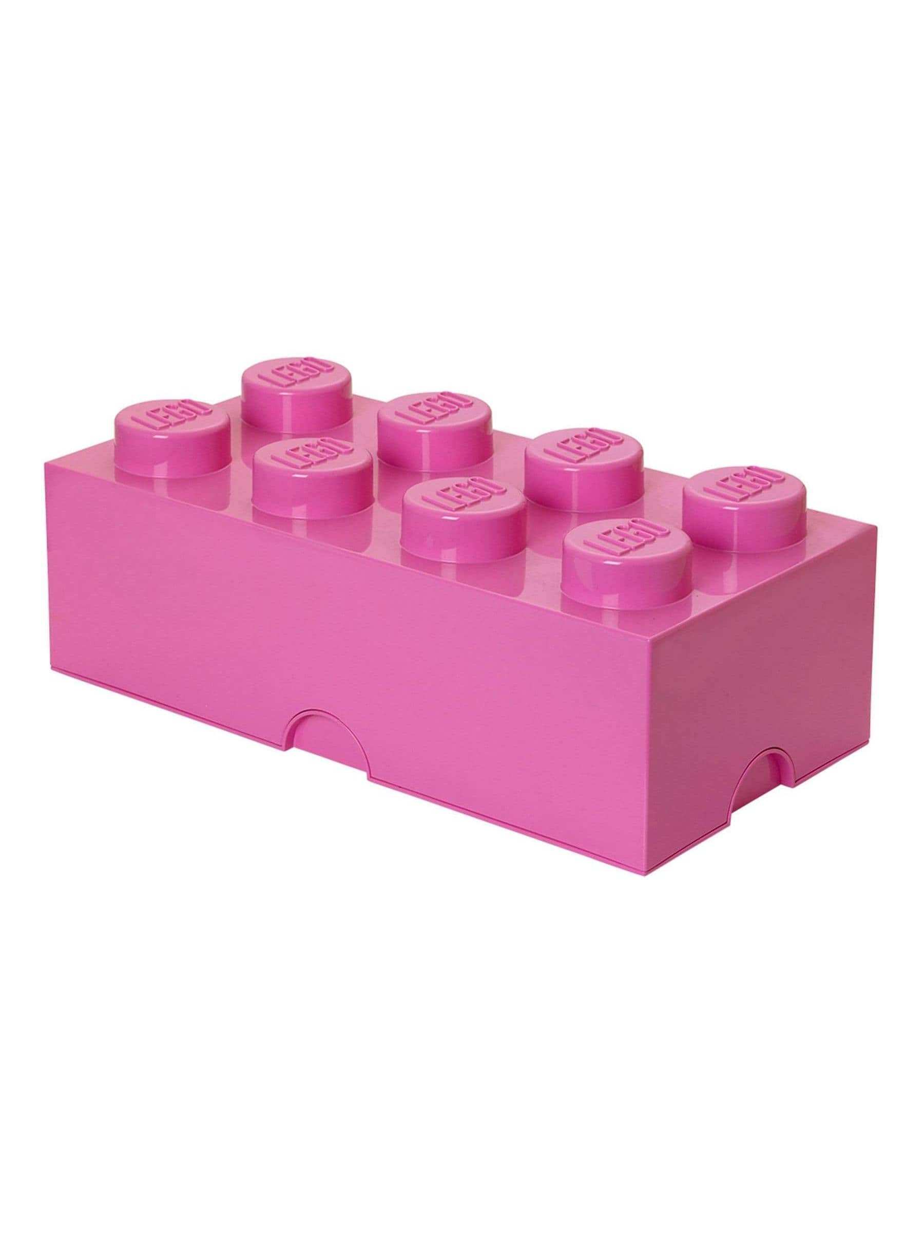 Buy LEGO Pink Storage Brick 8 Scaled Up Stackable Storage Box from the Next UK online shop