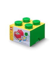 صندوق تخزين قابل للتكديس بتصميم مكعب LEGO 4 - صورة 1 من 2