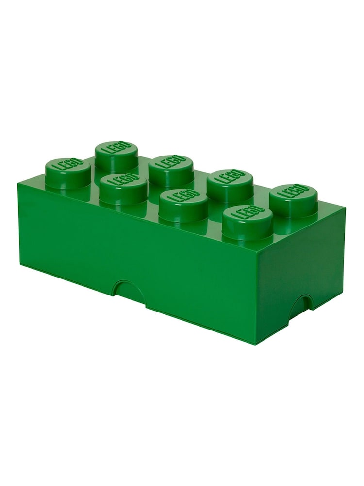 LEGO Green Storage Brick 8 Scaled Up Stackable Storage Box - Image 2 of 2