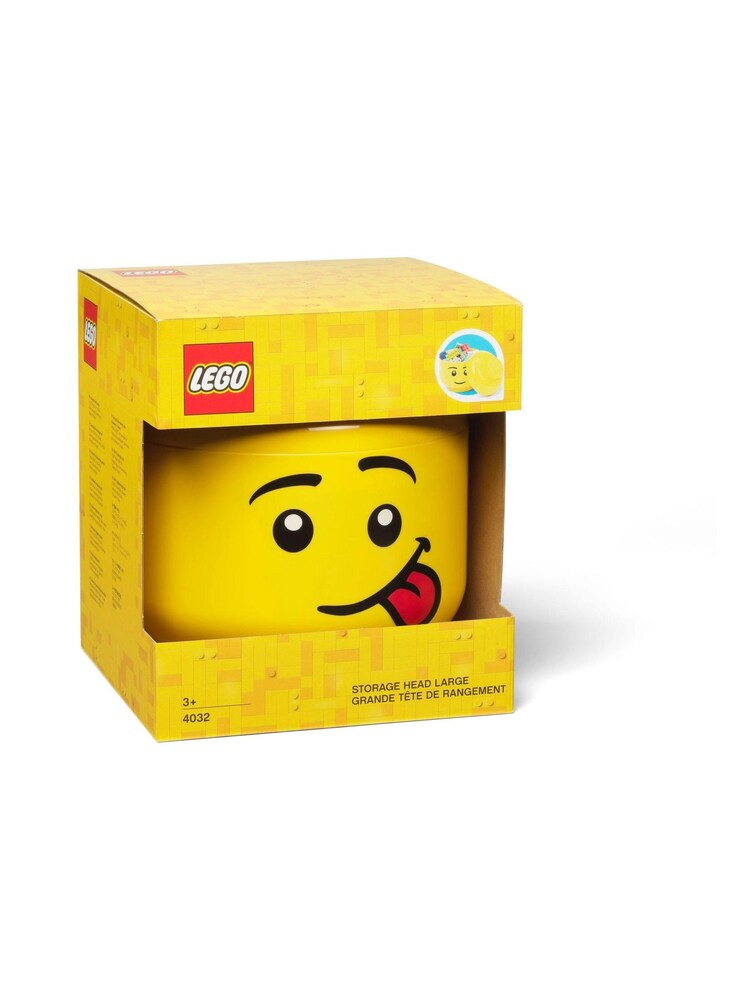 LEGO Yellow Storage Head Large Silly - Image 1 of 3