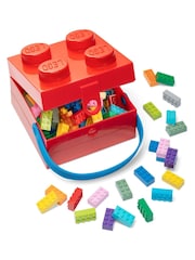 LEGO Red Lunch Box with Handle Portable Storage Box - Image 3 of 3