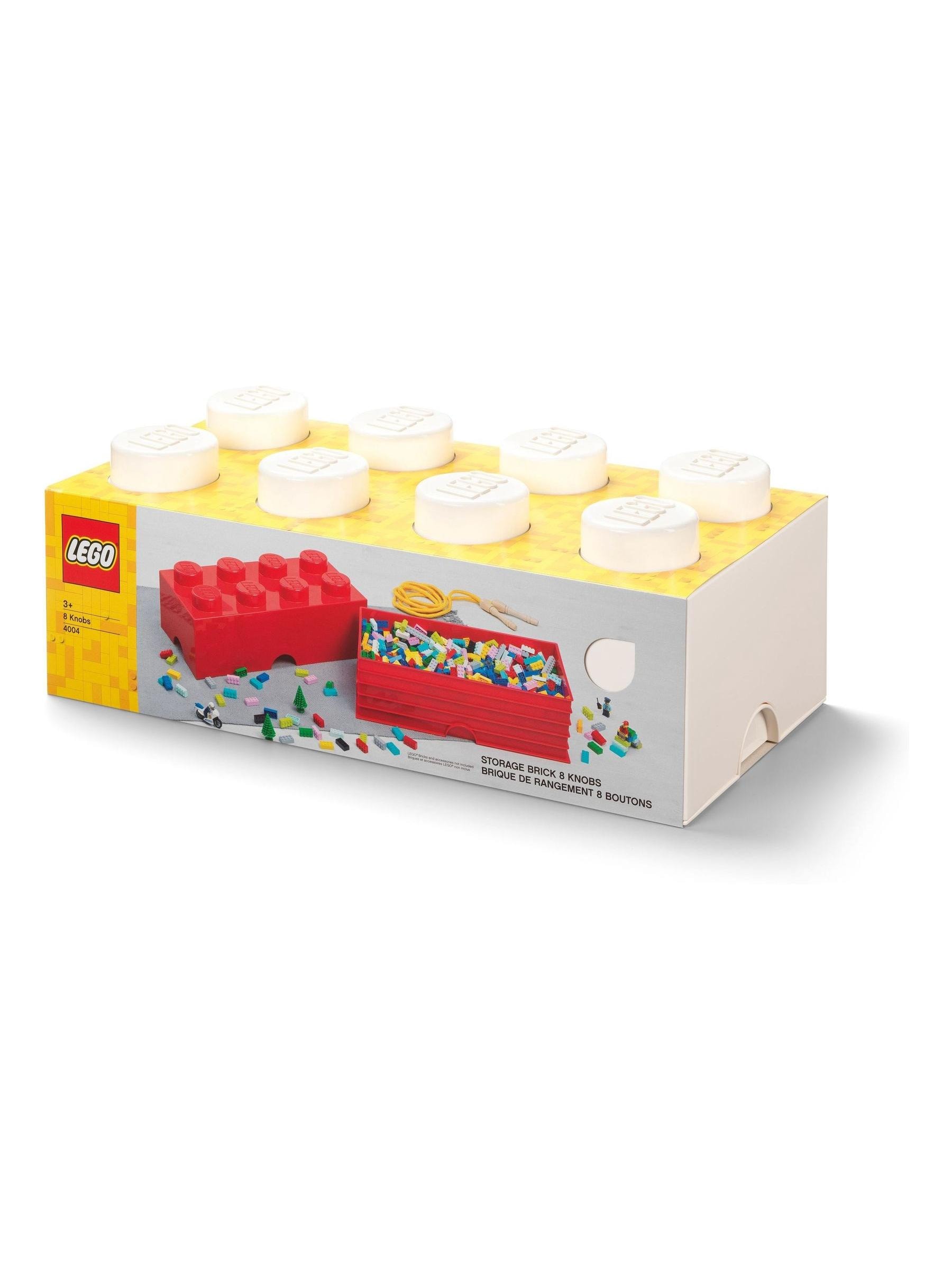 Buy LEGO White Storage Brick 8 Scaled Up Stackable Storage Box from Next Canada