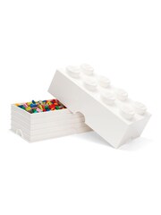 LEGO White Storage Brick 8 Scaled Up Stackable Storage Box - Image 3 of 3