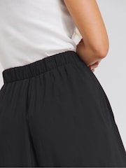 Simply Be Shirred Waist Full Black Skirt - Image 4 of 4