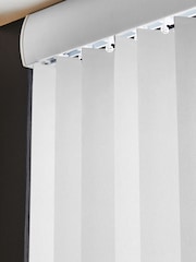 White Sether Blackout Made to Measure Vertical Blinds - Image 4 of 8