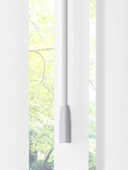 White Sether Blackout Made to Measure Vertical Blinds - Image 6 of 8