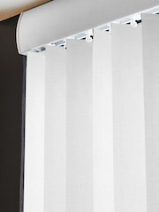White Urabi Blackout Made to Measure Vertical Blinds - Image 4 of 7