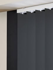 Grey Ram Blackout Made to Measure Vertical Blinds - Image 3 of 8