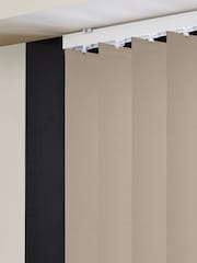 Natural Ram Blackout Made to Measure Vertical Blind - Image 3 of 8