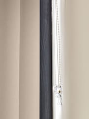 Natural Ram Blackout Made to Measure Vertical Blind - Image 5 of 8