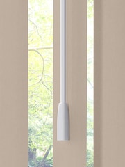 Natural Ram Blackout Made to Measure Vertical Blind - Image 6 of 8
