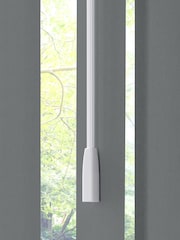 Grey Ram Blackout Made to Measure Vertical Blind - Image 6 of 8