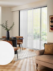 Cream Urabi Blackout Made to Measure Vertical Blind - Image 1 of 8