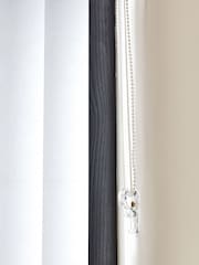 Cream Urabi Blackout Made to Measure Vertical Blind - Image 5 of 8