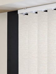 Cream Sether Blackout Made to Measure Vertical Blind - Image 3 of 8