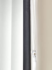 White Bel Blackout Made to Measure Vertical Blind - Image 5 of 8