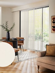 Cream Krug Made to Measure Vertical Blinds - Image 1 of 8