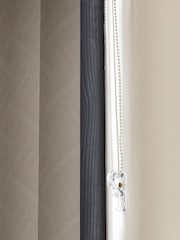 Natural Krug Made to Measure Vertical Blind - Image 5 of 8