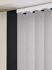 Grey Bel Blackout Made to Measure Vertical Blind - Image 3 of 8
