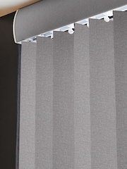 Grey Bel Blackout Made to Measure Vertical Blind - Image 4 of 8