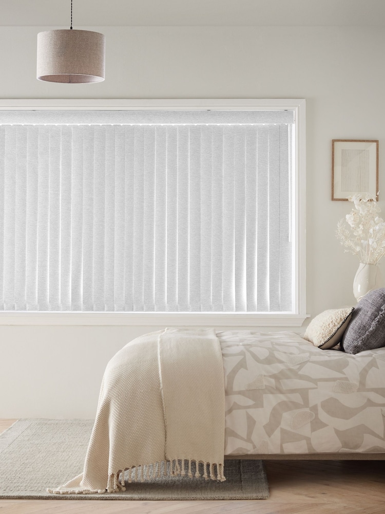 Grey Sether Blackout Made to Measure Vertical Blind - Image 2 of 6