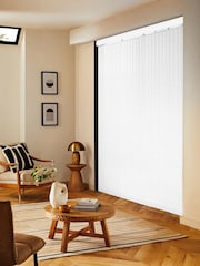 White Vog Made to Measure Vertical Blind - Image 2 of 8